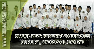 Modul PLPG Kemenag Tahun 2015