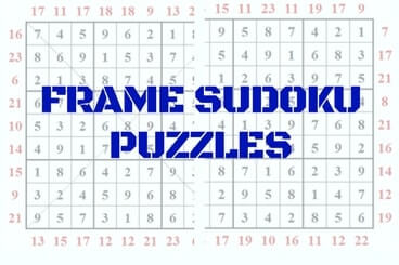Frame Sudoku Puzzles Variations Main Page