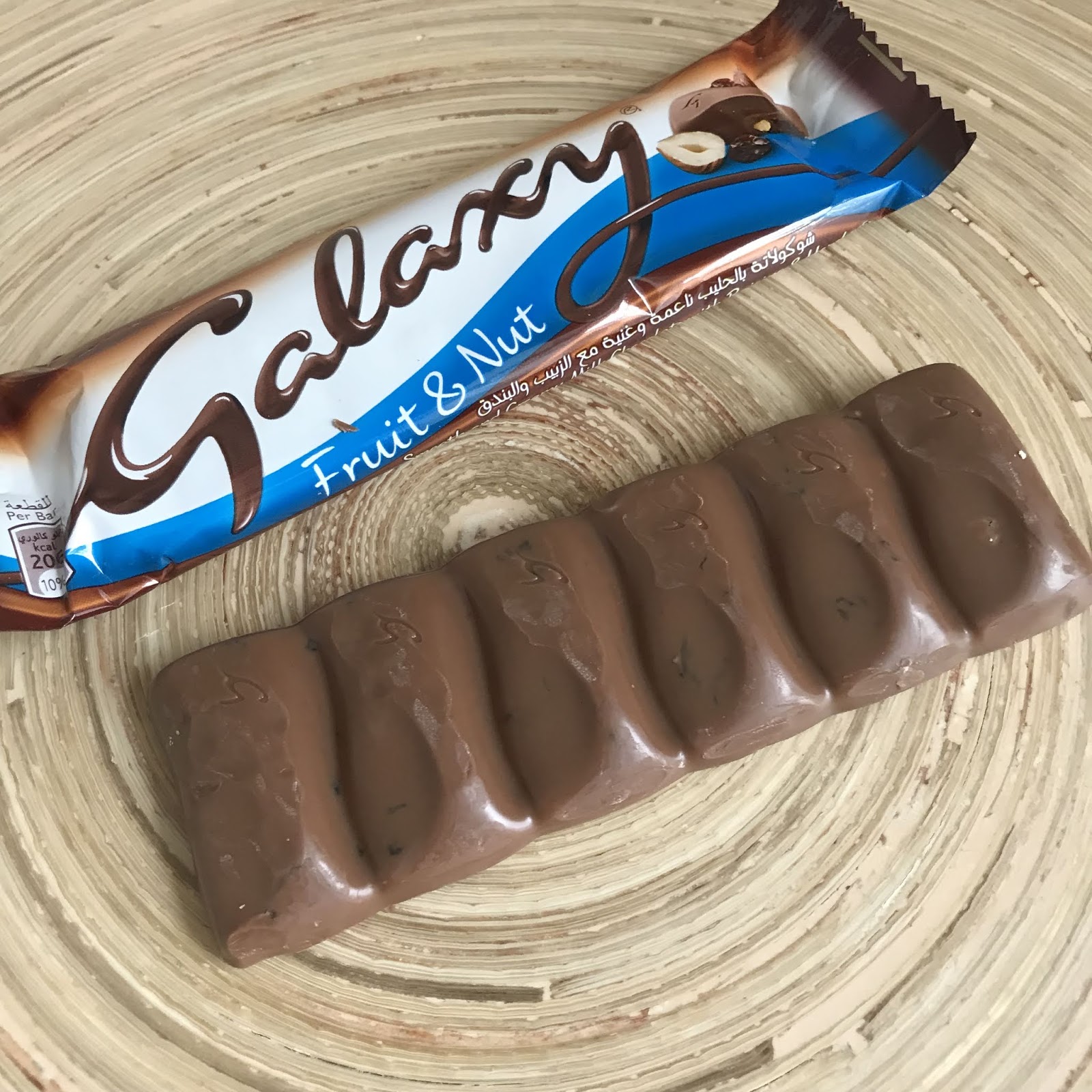 Galaxy Fruit & Nut Chocolate Review