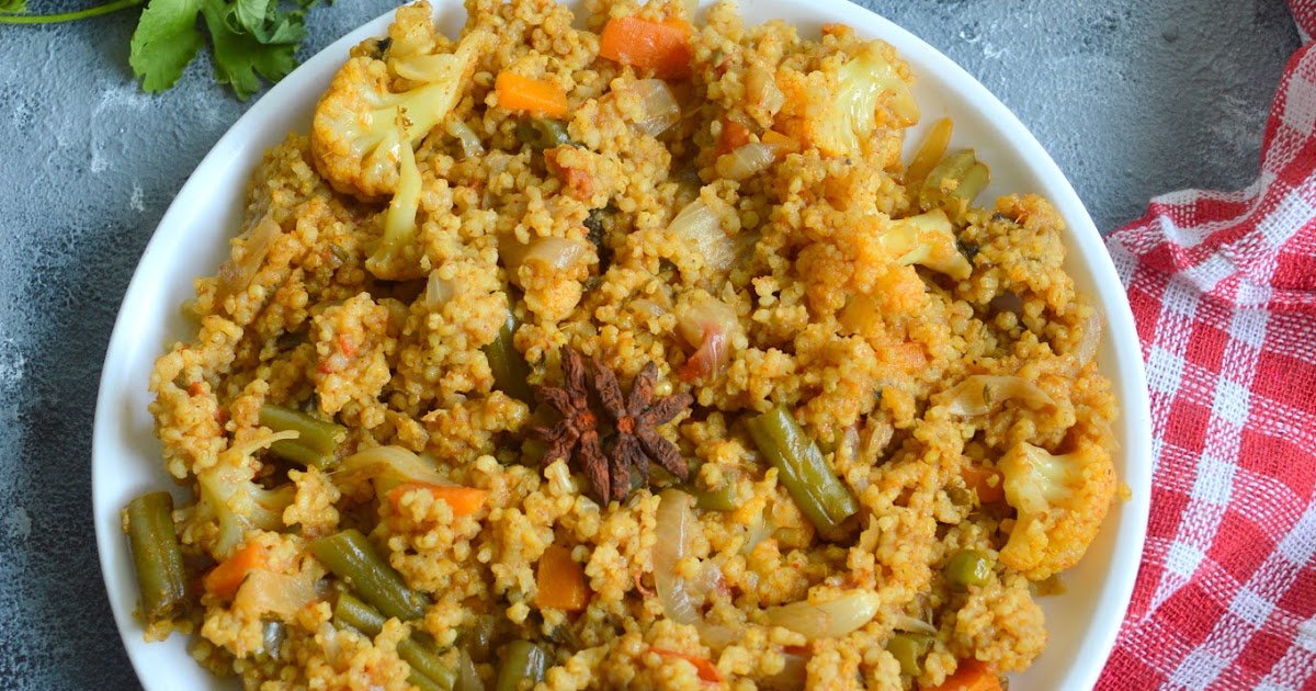 Kodo Millet Vegetable Biryani Recipe Varagu Biryani Cook with Sharmila