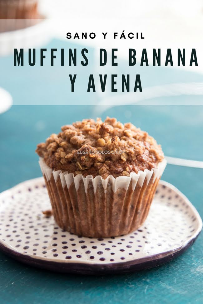 Estos son los mejores muffins de banana que he probado hasta ahora