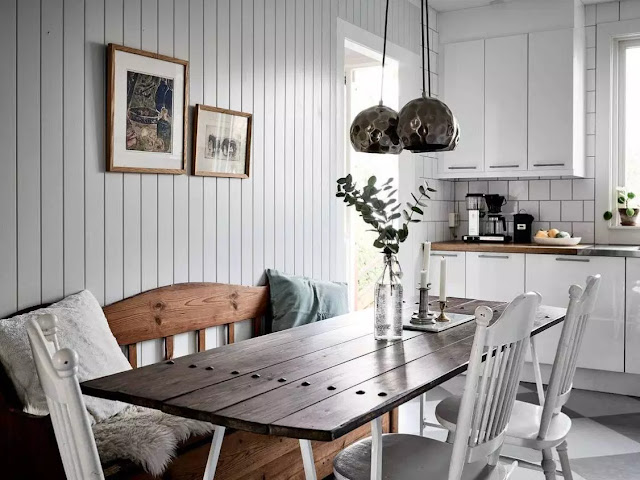 A warm and pleasant apartment in Sweden