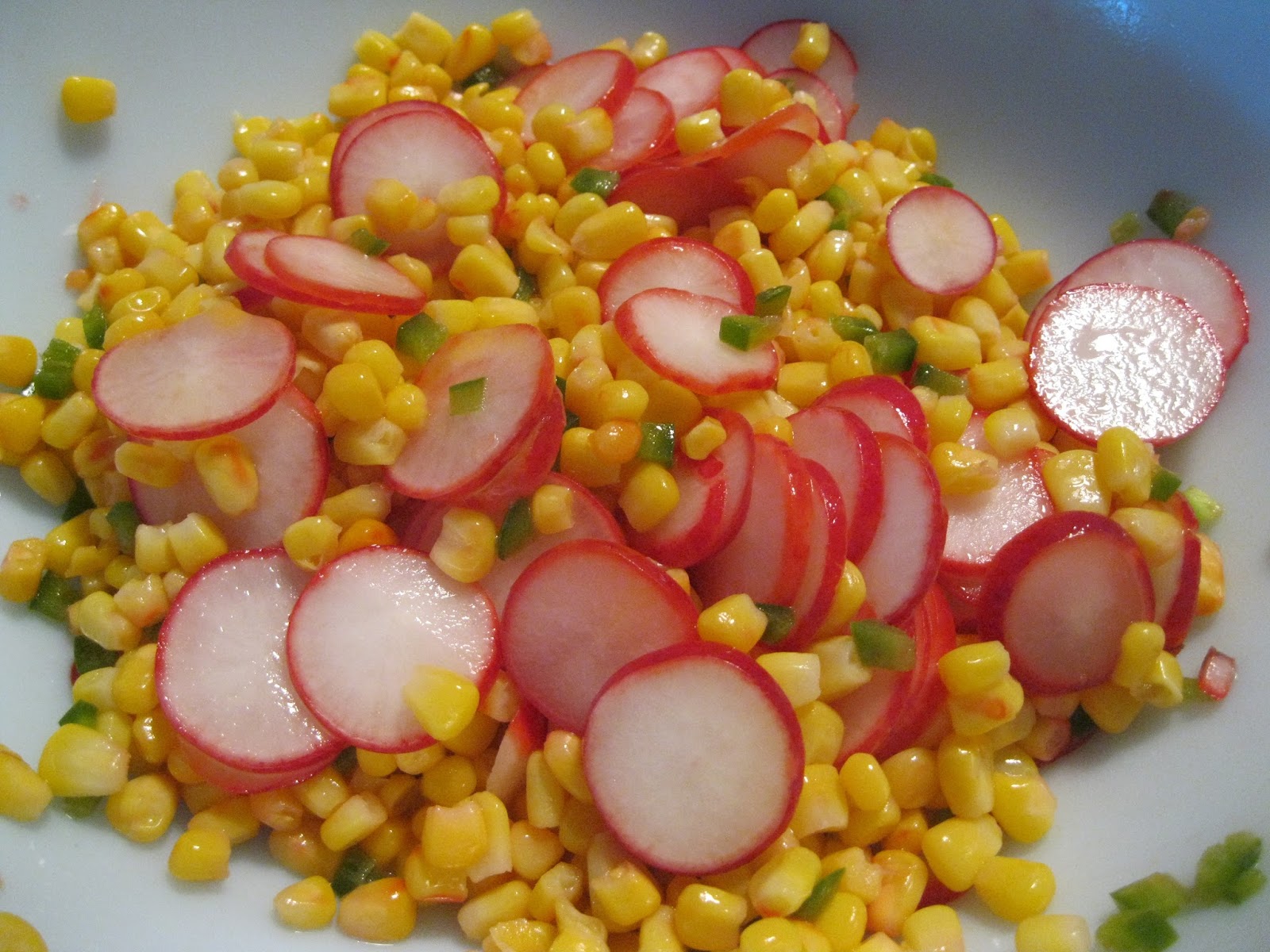 Don't Count Your Tomatoes Until They're Picked Corn Salad with