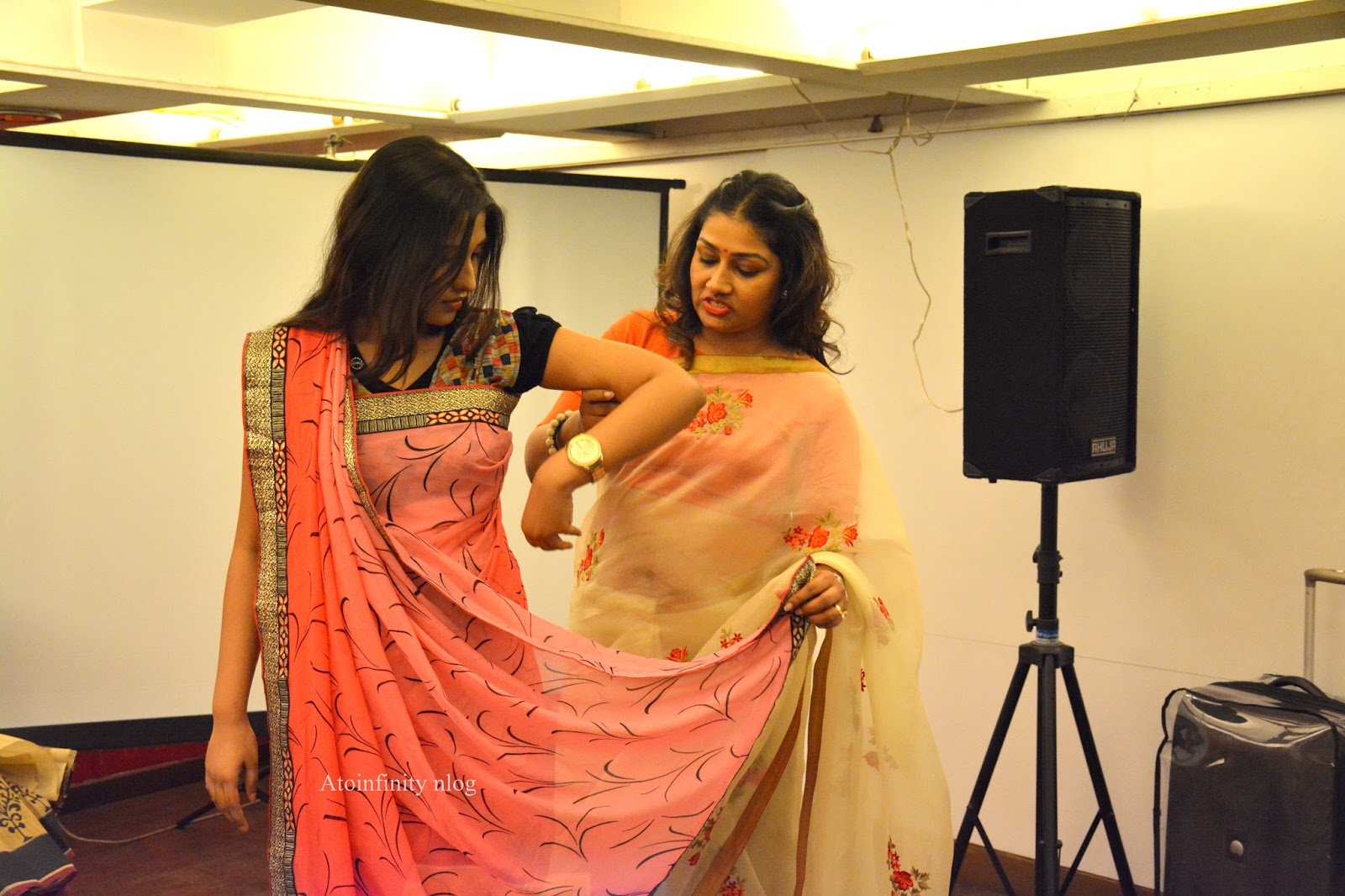 Triveni Meet And Saree Draping Workshop By Dolly Jain Review