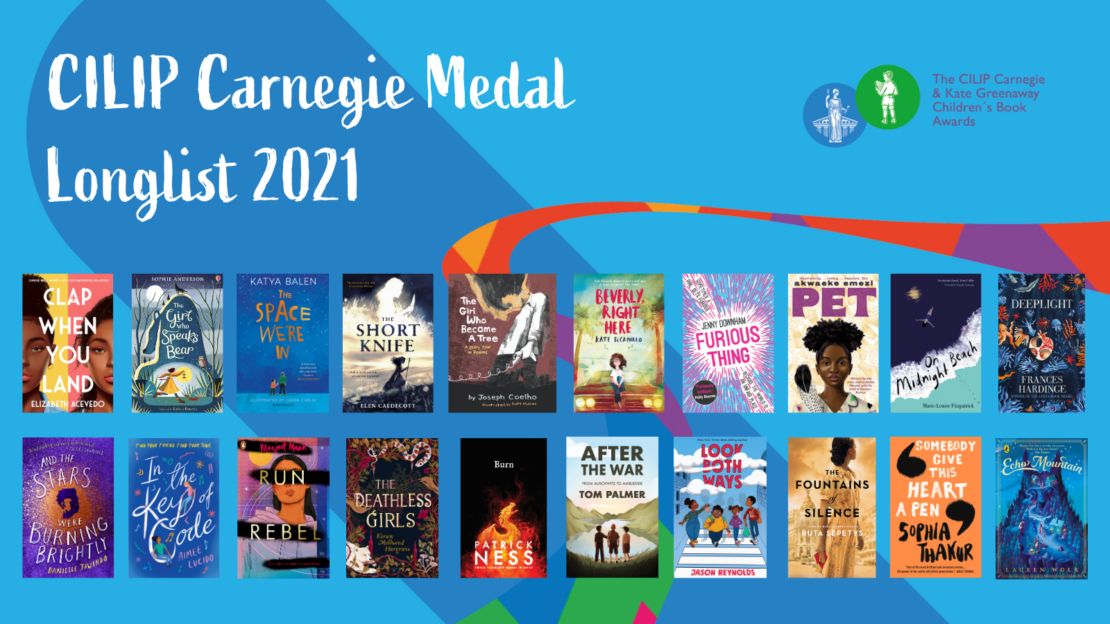 EPHS Libraries Blog CILIP Carnegie Shadowing Longlist 2021 announced