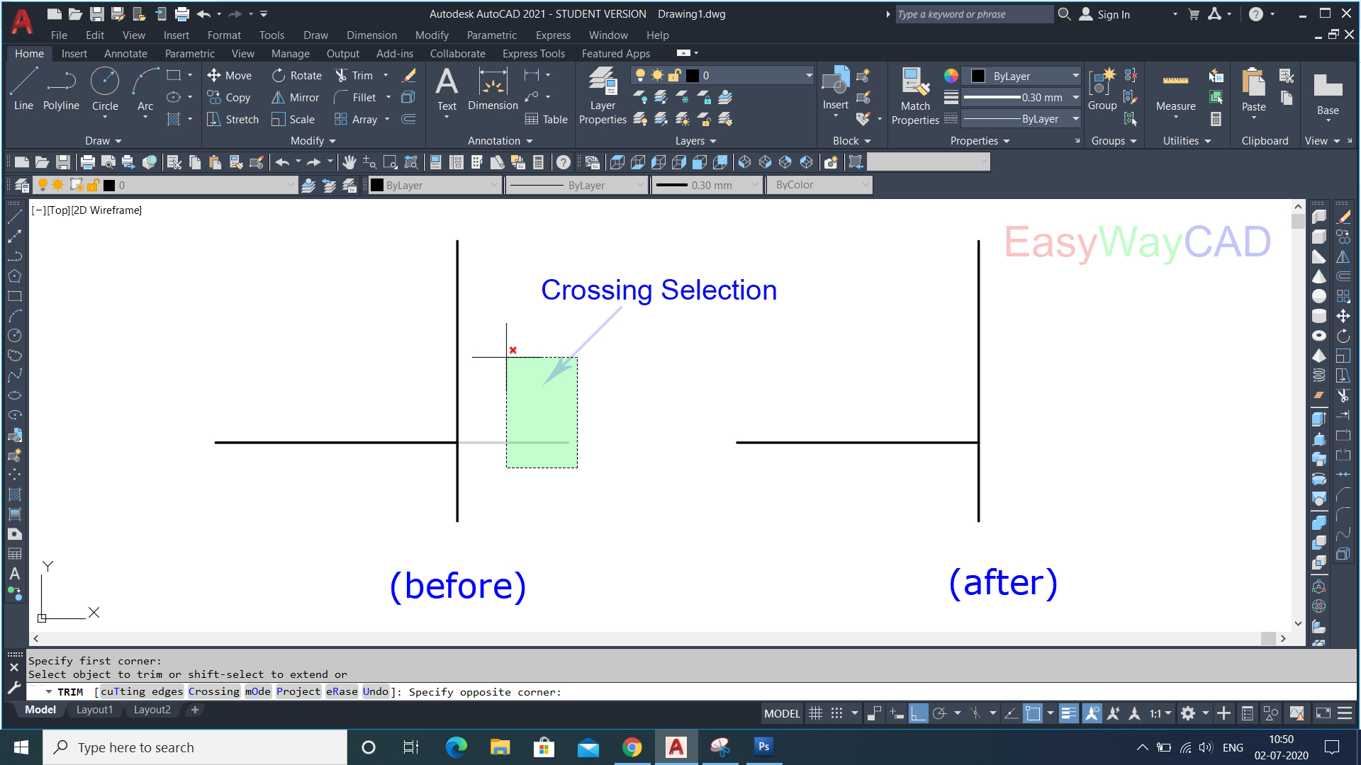 AutoCAD Software learn software steps by stpes
