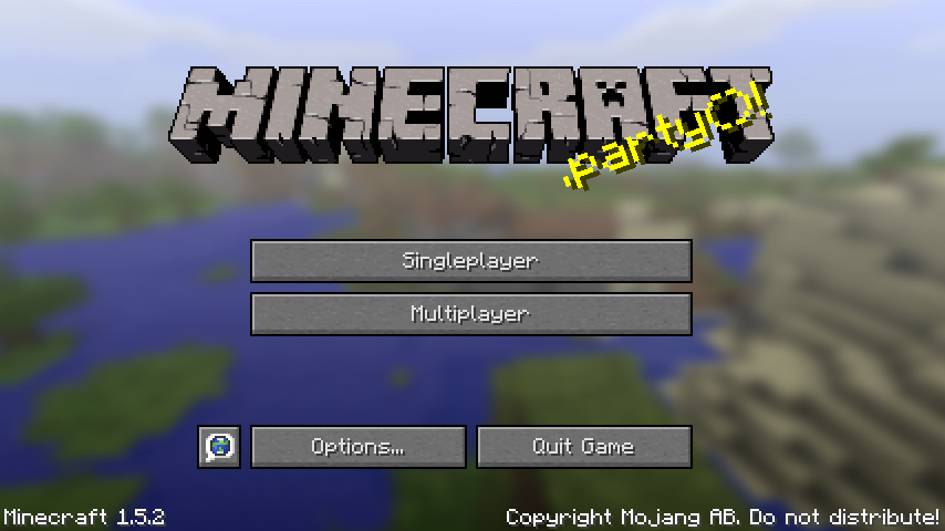 Minecraft Singleplayer
