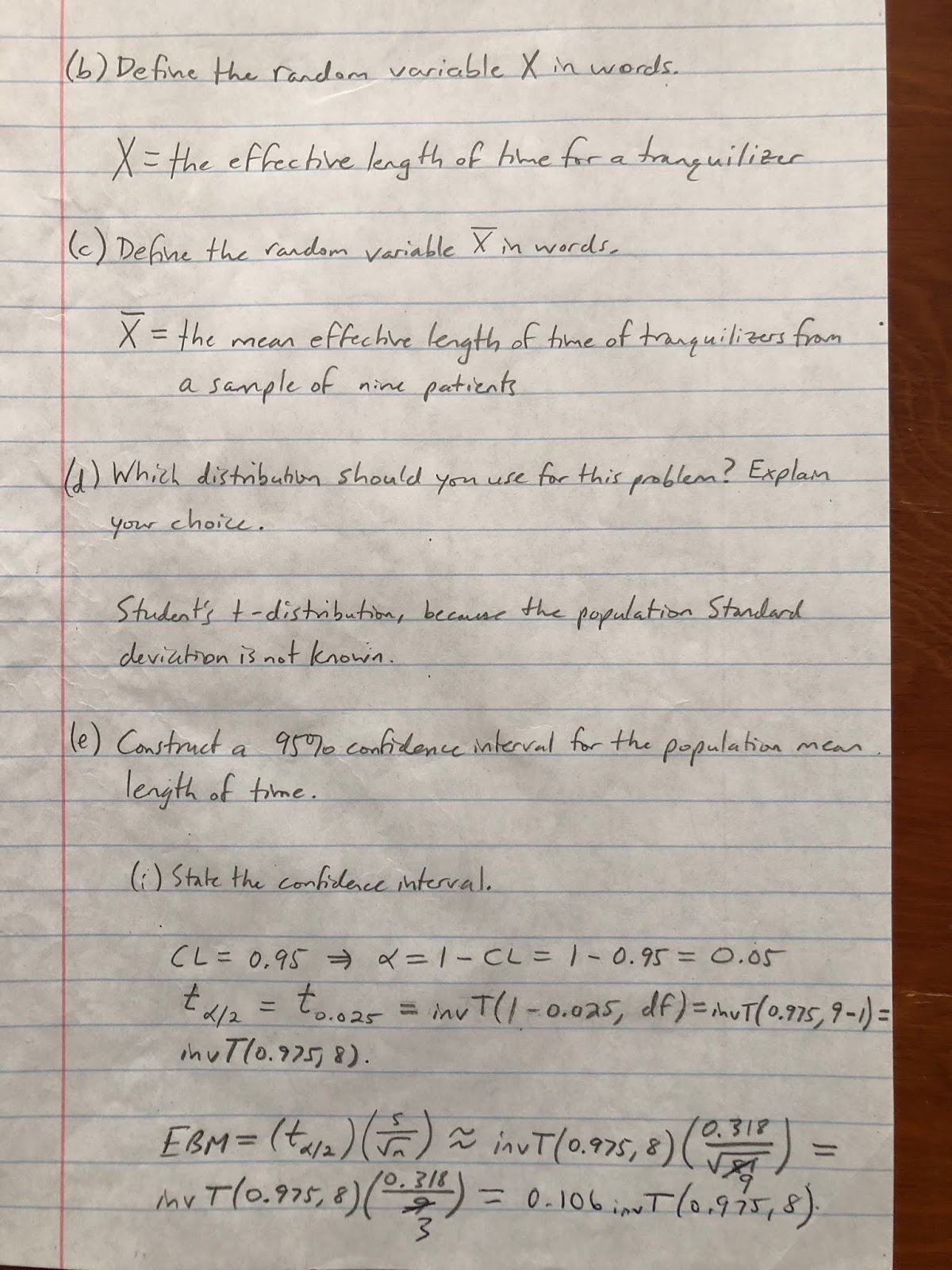 Professor Frank’s Math Blog: Confidence Intervals - Practice Questions