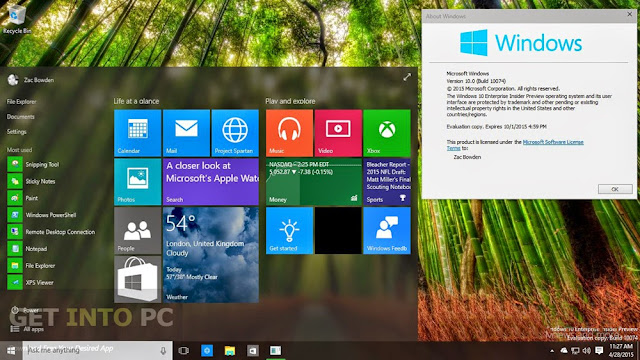 Windows 10 Build 10074 ISO Free Download Windows 10 Build 10074 ISO Free Download