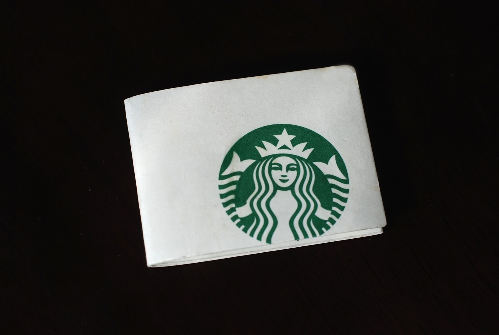Just Design STARBUCKS Coffee Paper Wallet