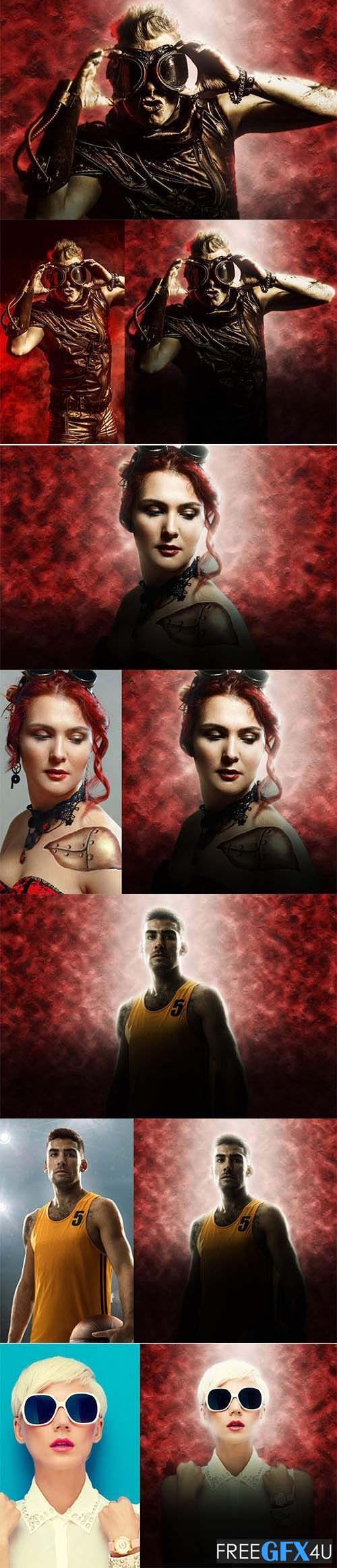 Horror Time Photoshop Action Free Download Horror Time Photoshop Action