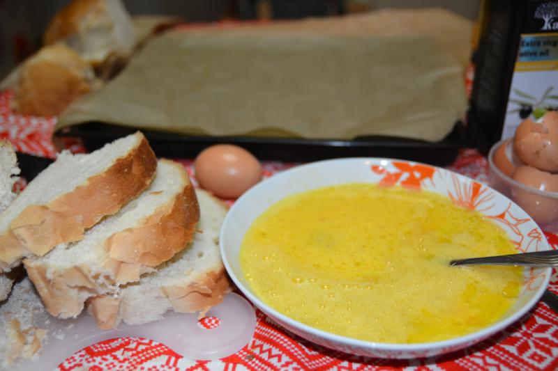 BAKED BREAD WITH EGGS AND MILK (NO FRYING) Macedonian Cuisine