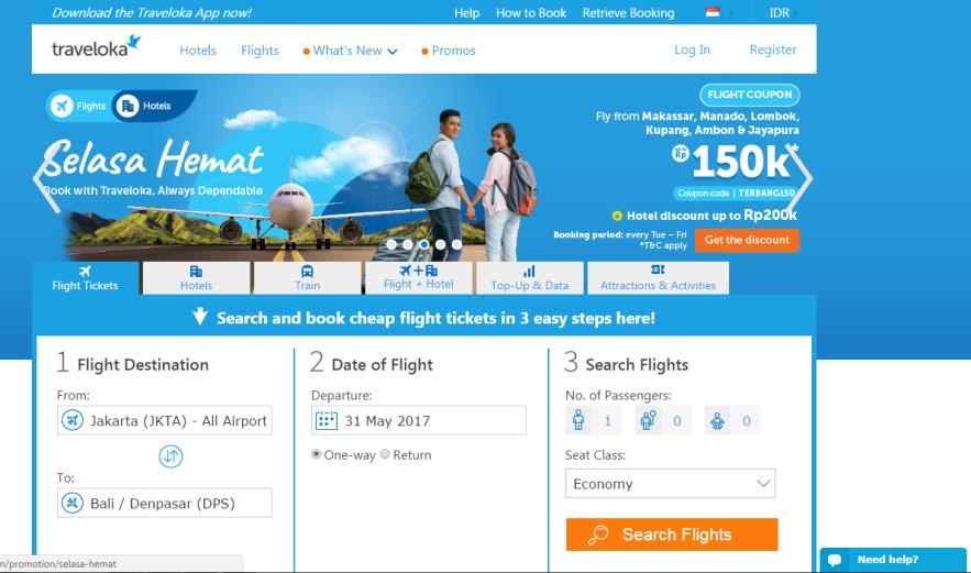 Enjoy In My Blog Analisa Website Traveloka