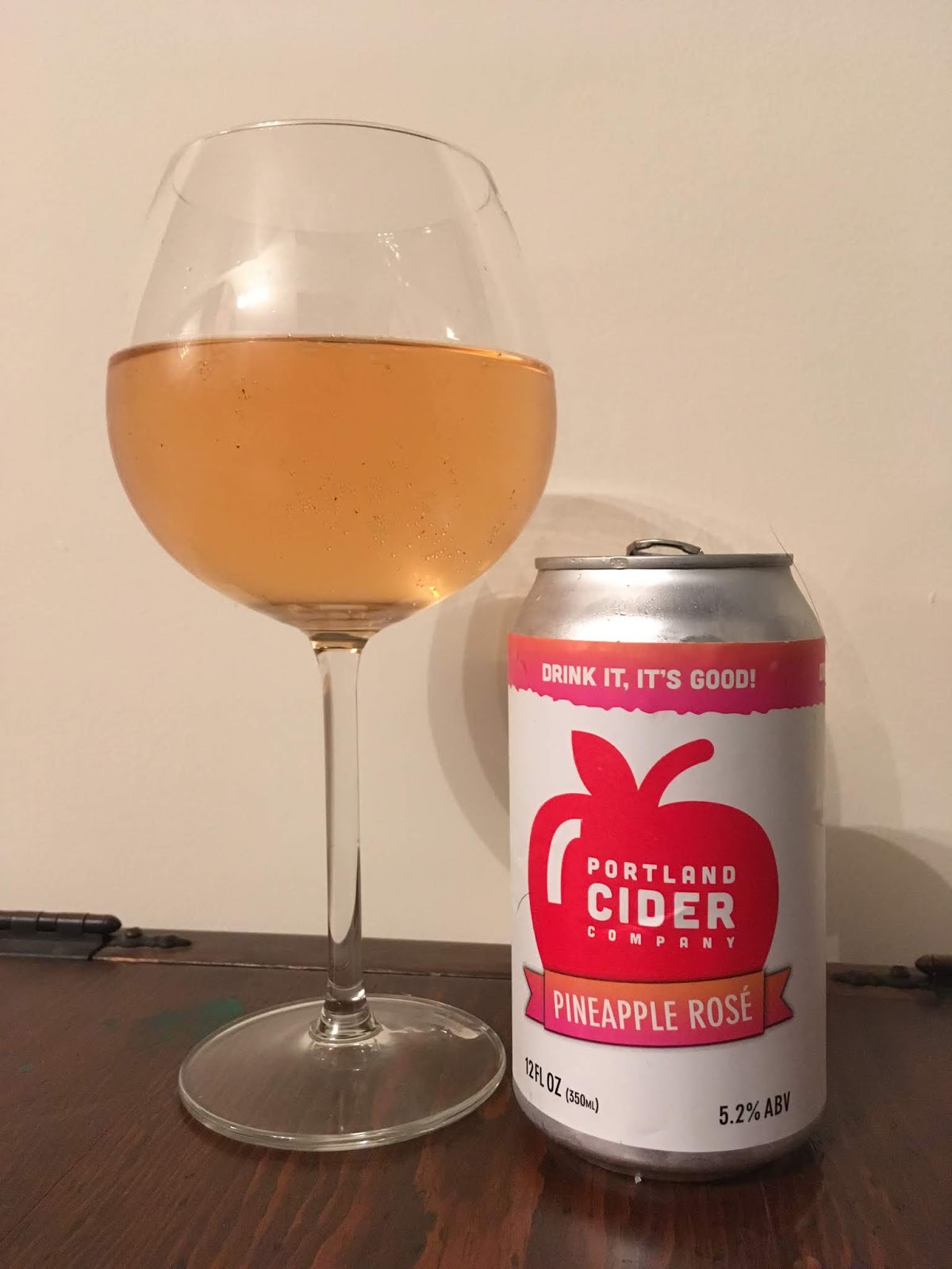Along Came a Cider Cider Reviews Portland Cider Co.'s Pineapple Rose