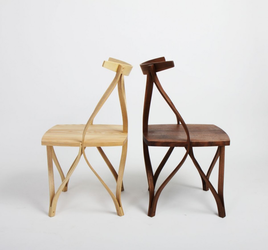 Furniture Steam Bentwood Chairs by Dohoon Kim Korean Designer