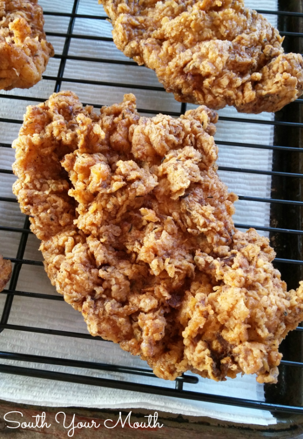 South Your Mouth CountryFried Chicken Breasts with Gravy