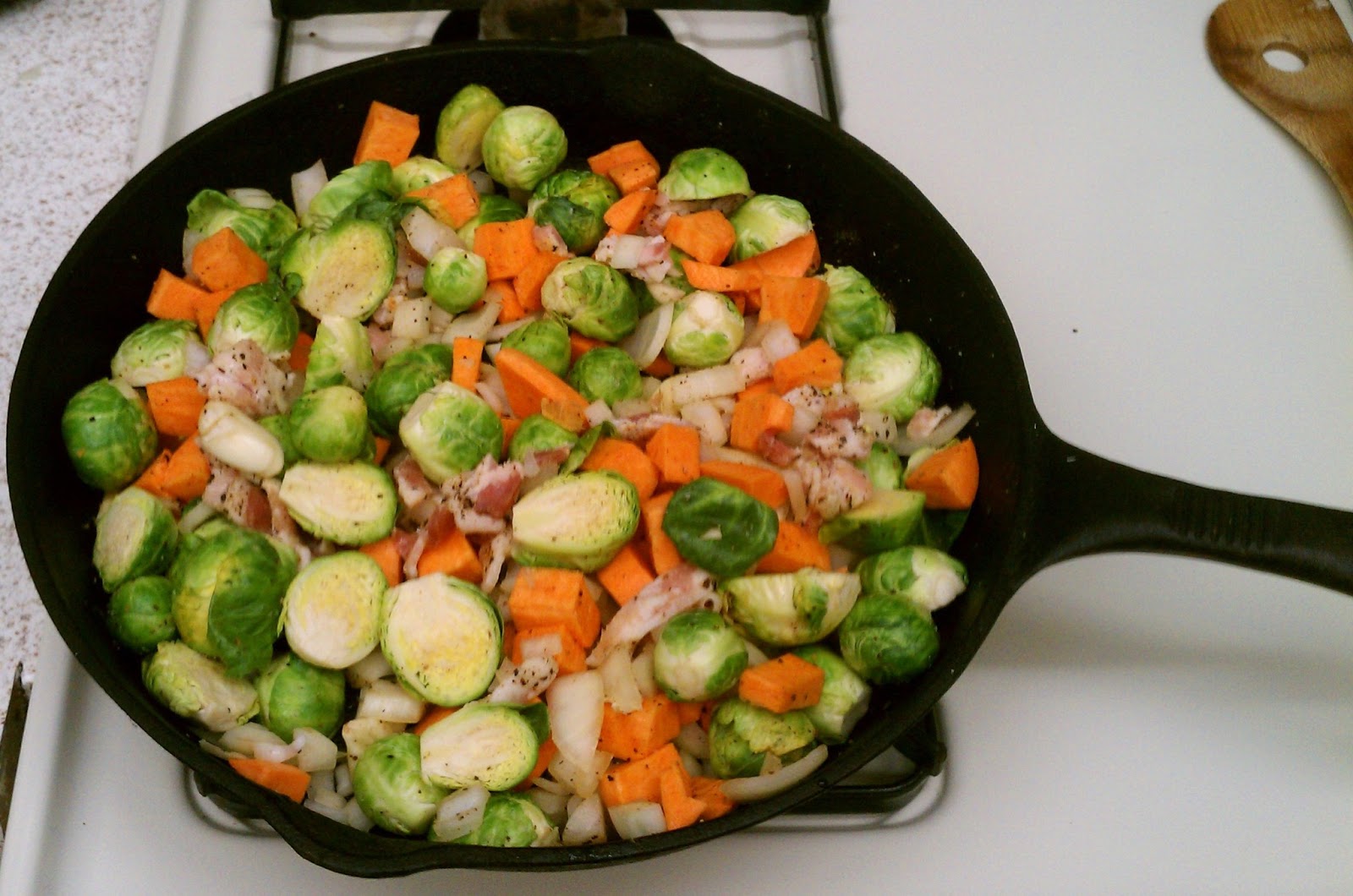 I Made the Flowers Myself Cast Iron Roasted Vegetables 1 & 2
