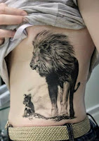 Tatuaje de león