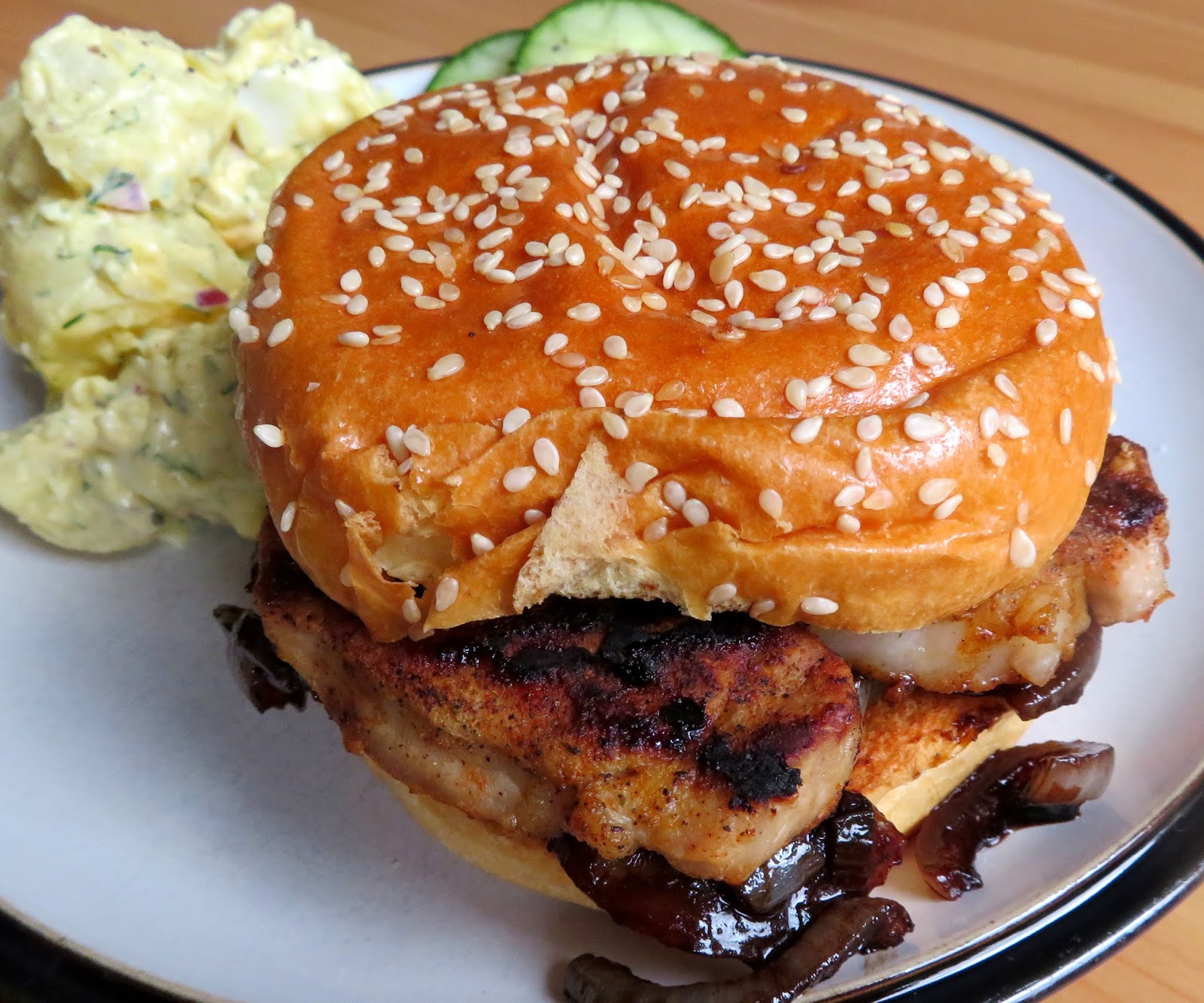 Pork Chop Sandwich The English Kitchen
