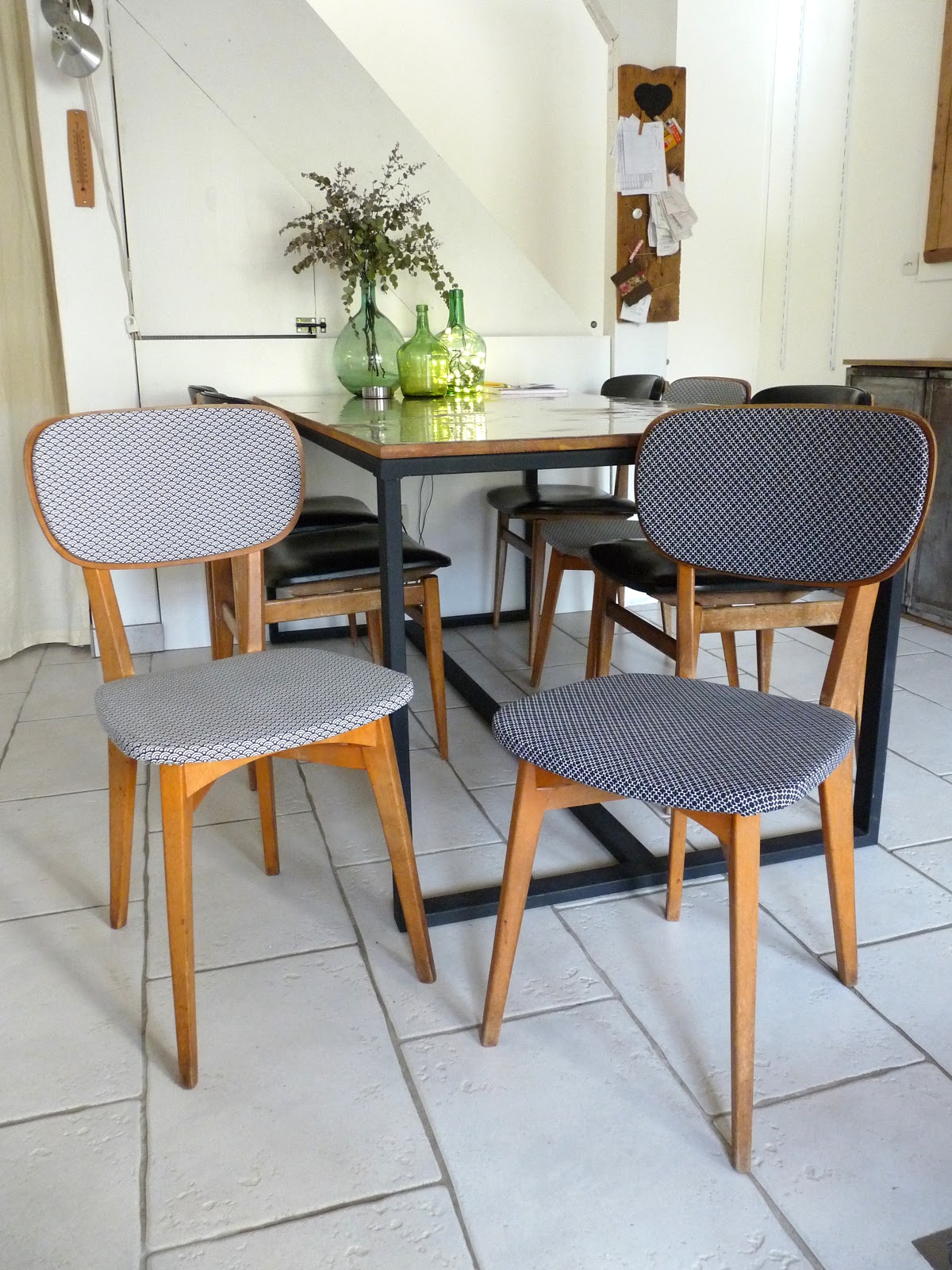 Rue Rivoirette DIY Réfection des chaises de papy