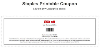 staples Coupons 2018
