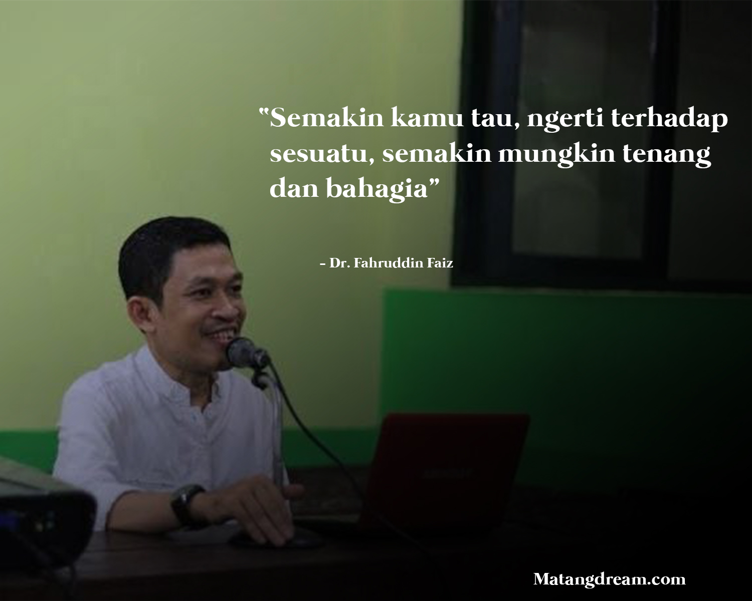 Kutipan Cinta Dr. Fahruddin Faiz