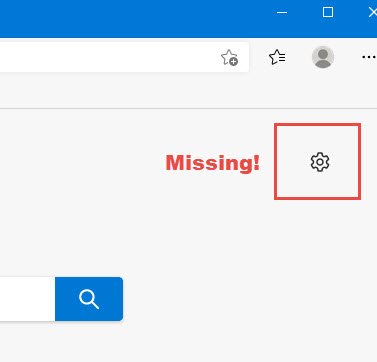 Option de personnalisation du nouvel onglet manquante dans Microsoft Edge