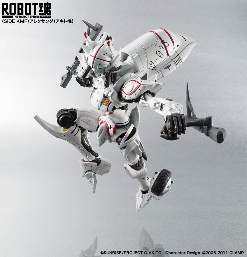 MECHA GUY: Robot Damashii Code Geass Akito Alexander - New Images