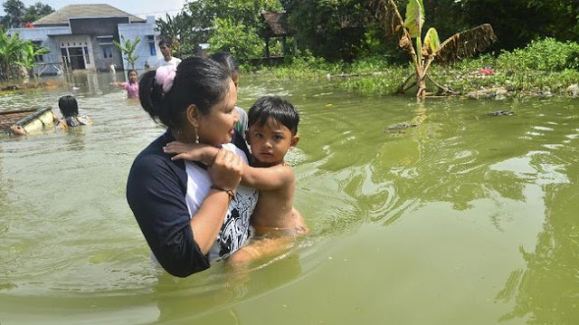 Banjir Besar Hantam Kalsel, Ribuan Rumah Terendam,  21.990 Jiwa Terancam