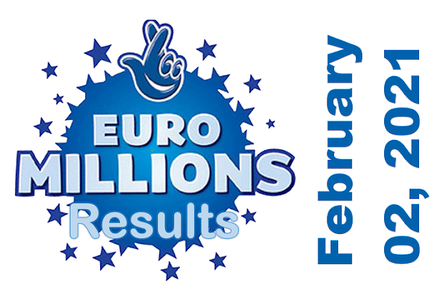 EuroMillions Results for Tuesday, February 02, 2021 EuroMillions Results for Tuesday, February 02, 2021