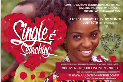 e Come find love at Aju Love connection face to face (live) event