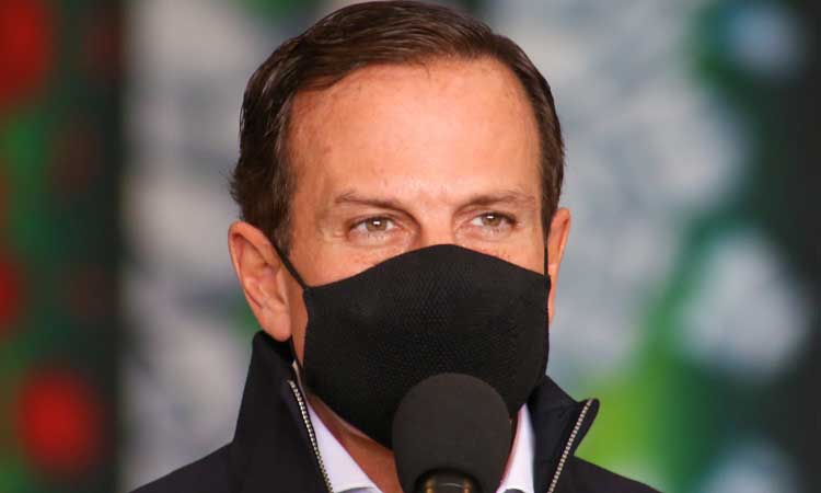 João Doria testa positivo para Covid-19 pela segunda vez
