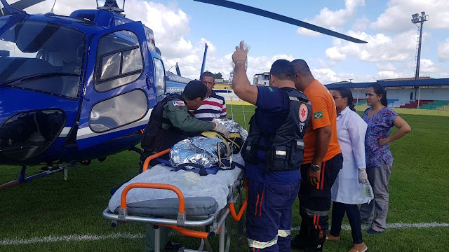 Menina de 2 anos queima 80% do corpo após panela de pressão cair sobre ela