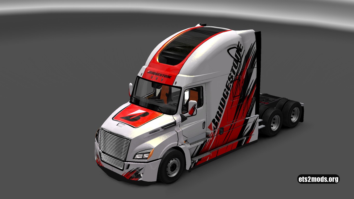Bridgestone Skin for Freightliner Cascadia 2018 Bridgestone Skin for Freightliner Cascadia 2018