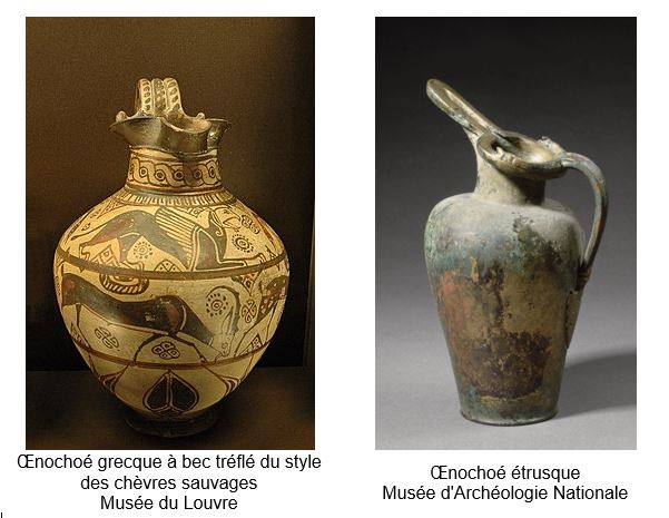 Le Blog Des Tire Bouchons Bien Avant Les Bouteilles Et Les Tire Bouchons Les œnochoes De Basse Yutz