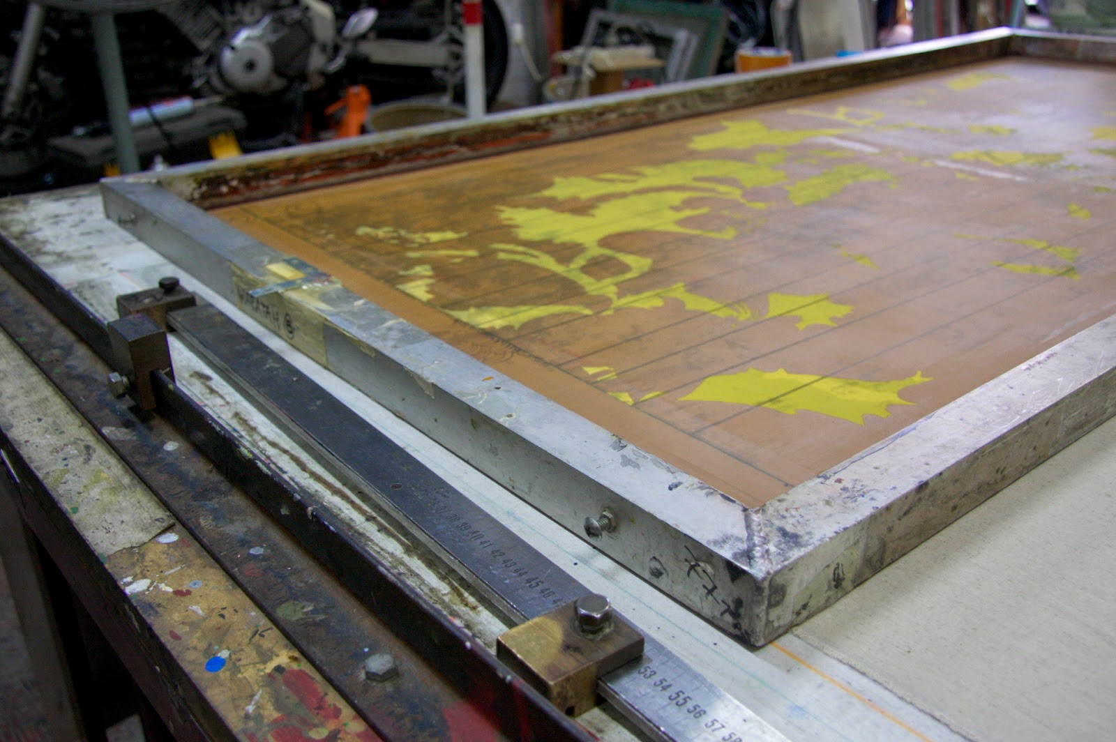 Tales From A Printroom Hand Screen Printing Tables