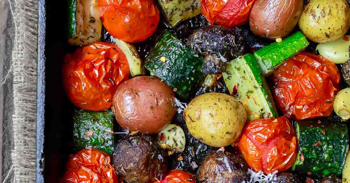 Let It Be Italian Oven Roasted Vegetables