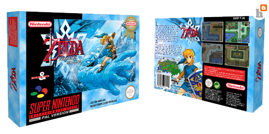 Réalisation de packaging : Zelda Parallel Worlds