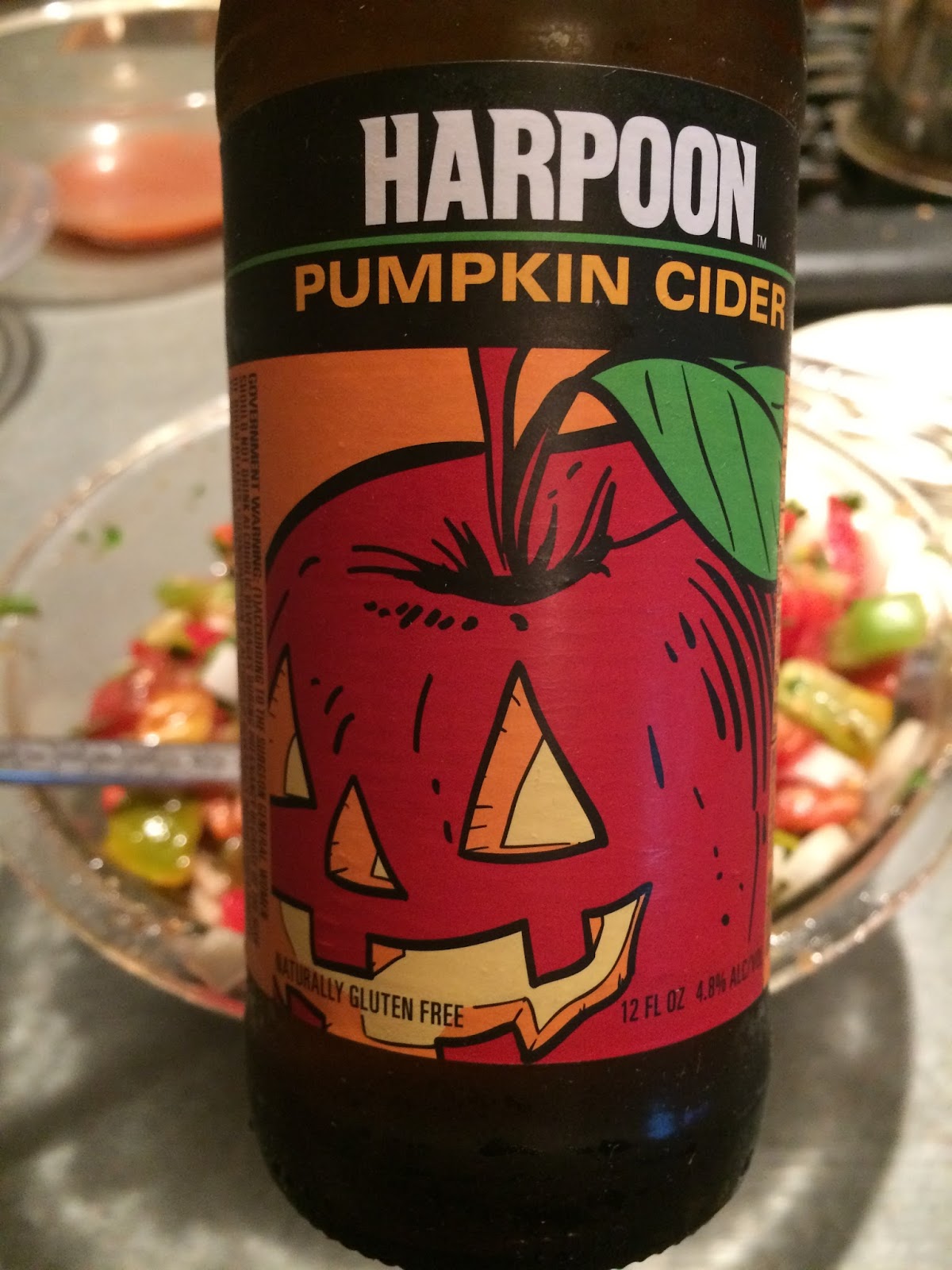 Along Came a Cider Cider Review Harpoon Brewery's Pumpkin Cider