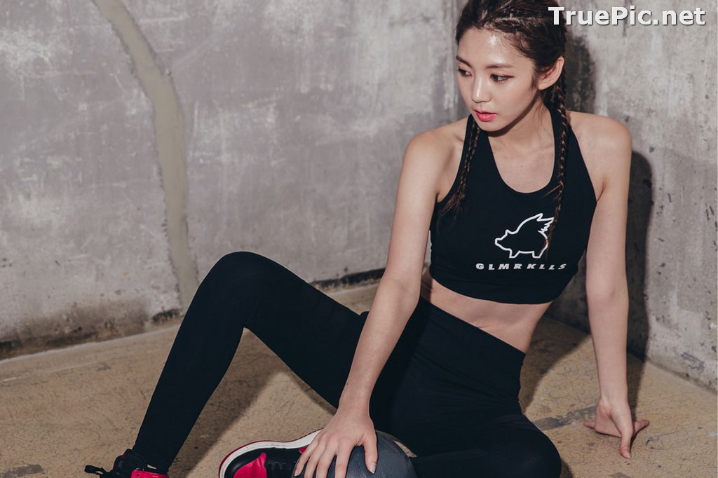Image Korean Fashion Model - Lee Chae Eun - Fitness Set Collection #1 - TruePic.net - Picture-61