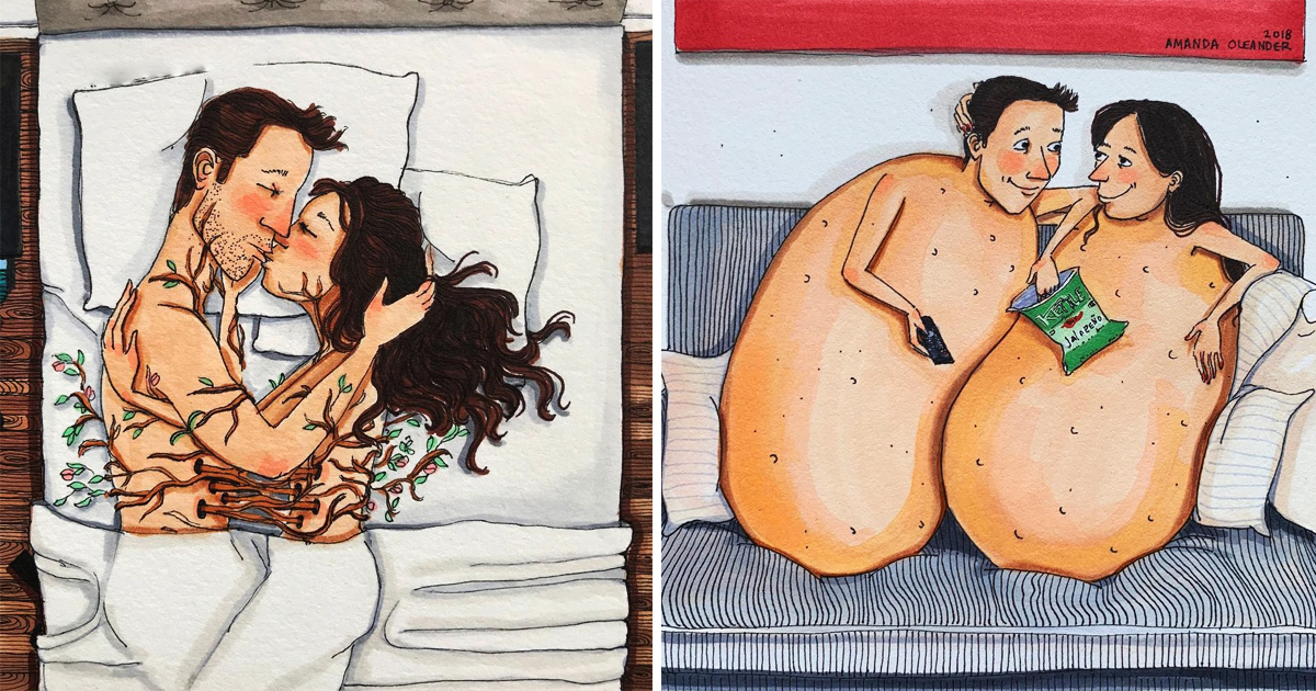 Beautiful Romantic Illustrations Show What It Is Like To Be In A Loving Relationship Beautiful Romantic Illustrations Show What It Is Like To Be In A Loving Relationship