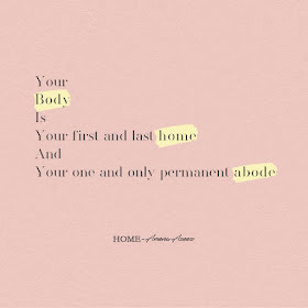 Home - Body Positive Poem by Amena Azeez