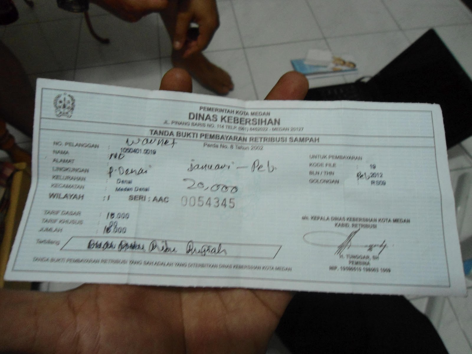 View Jual Kwitansi Rumah Sakit PNG SiPeti