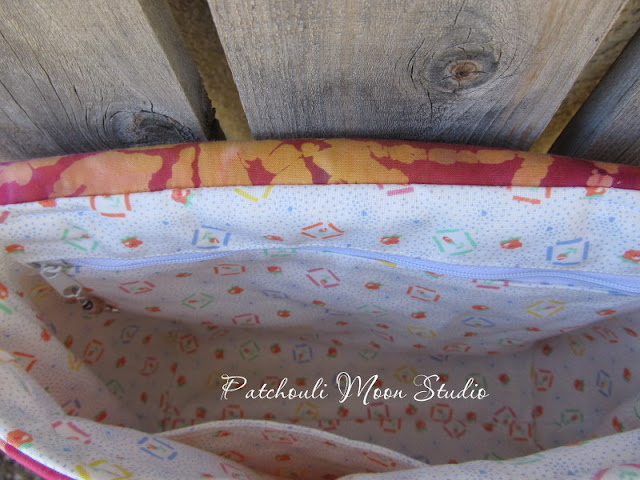 Patchouli Moon Studio~ The Allure with Philodendron Leaf Applique