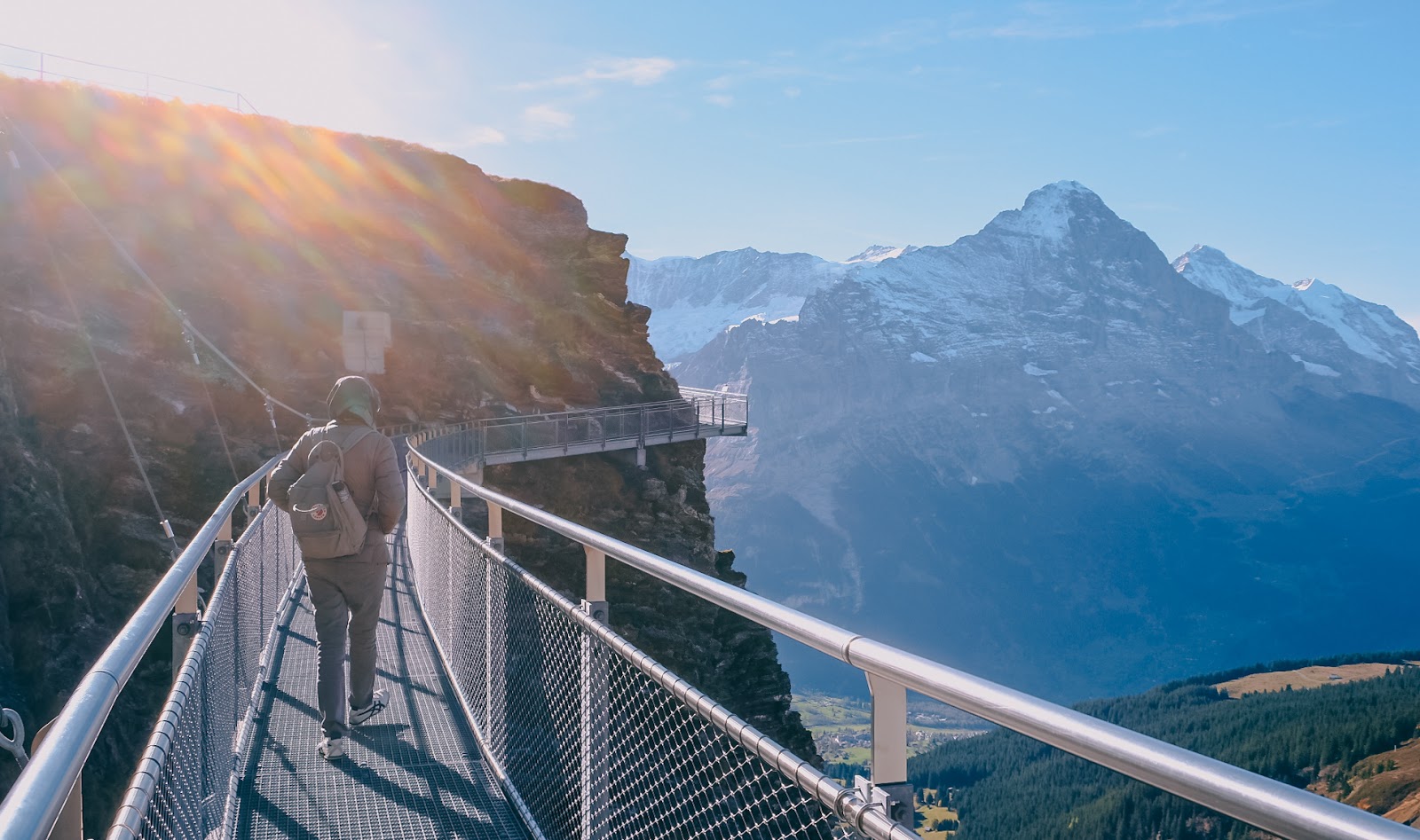 Гриндевальд first Cliff walk