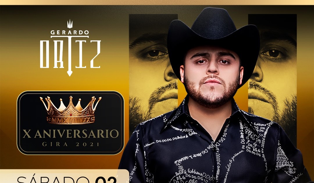 Gerardo Ortiz celebra su décimo aniversario con concierto en vivo