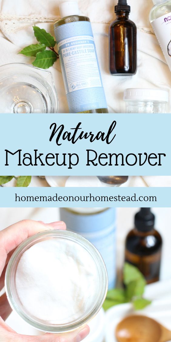 The Best Natural DIY Homemade Makeup Remover Natural Makeup Remover Tips Dietz
