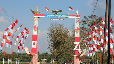 Semarakan HUT RI, Desa Megulungkidul Ikuti Festival "Gapura Cinta Negeri"