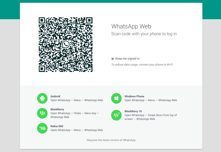 WhatsApp Web — New WhatsApp Feature Allows You to Chat ...