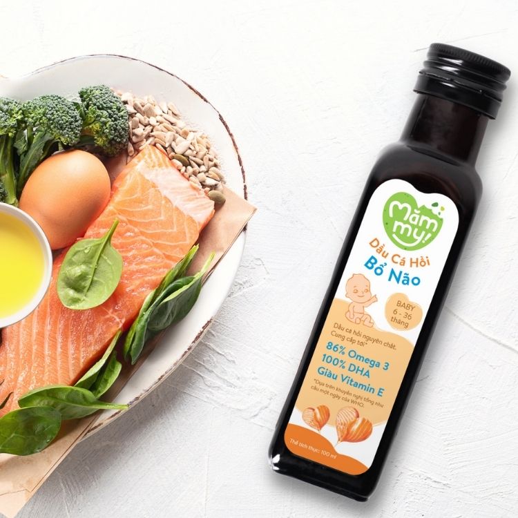 Dầu Cá Hồi Mămmy